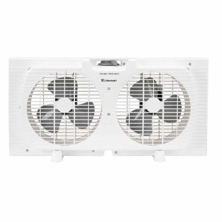 Lifesmart Twin Window Fan 9"