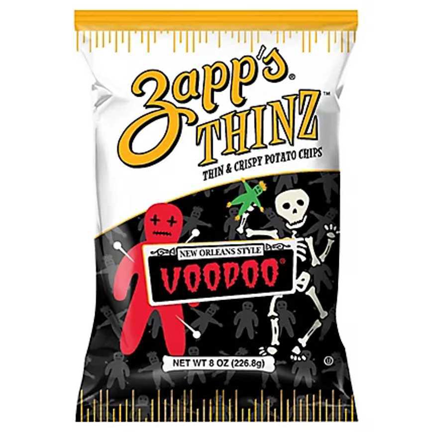 Zapps Thinz Potato Chips New Orleans Style Voodoo 8 oz.