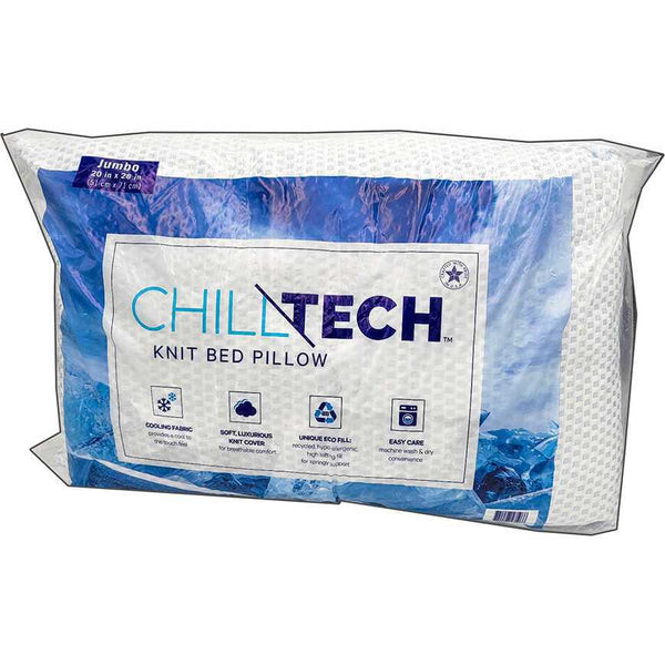 Chill Tech Jumbo Cooling Knit Pillow - Ollie's Bargain Outlet