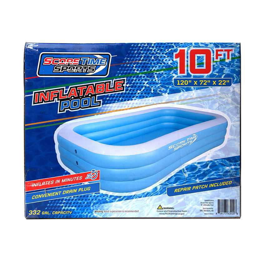 Score Time Sports Inflatable Pool 10'