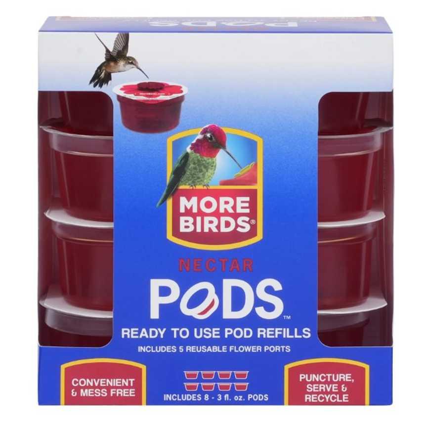 More Birds Nectar Pods Pod Refills 8 ct. 3 oz.