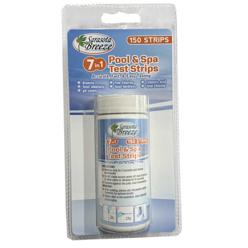 Sarasota Breeze Pool &amp; Spa Test Strips 150 ct.