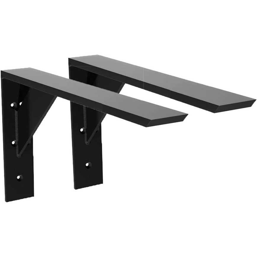L Shaped Shelf Bracket 2 pk. 10" x 12"