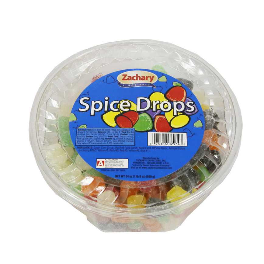 Zachary Confections Spice Drops 24 oz.