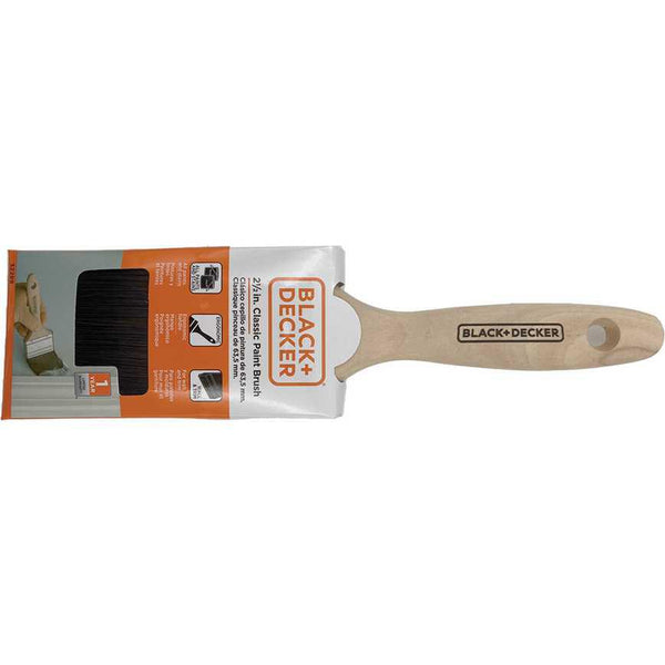 Black+Decker 3-Inch Classic Paint Brush – Smooth, Even Coverage For DIY & Pro Projects