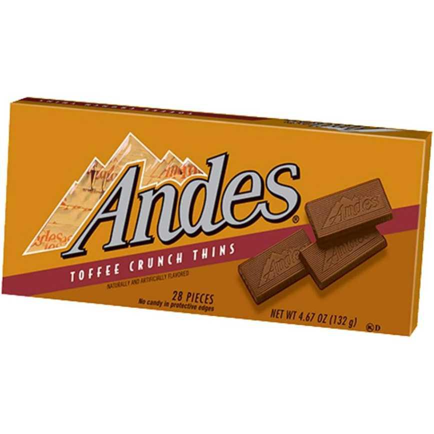 Andes Toffee Crunch Thins 28 pc. 4.67 oz.