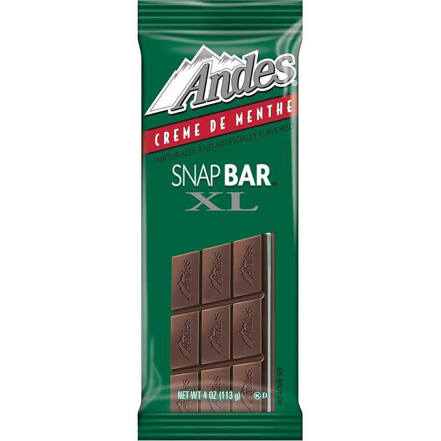 Andes Creme De Menthe Snap Bar XL 4 oz.