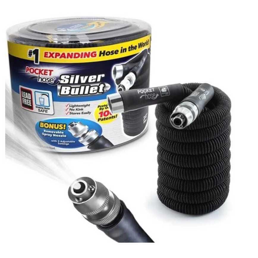 Pocket Hose Silver Bullet Expanding Hose 25'