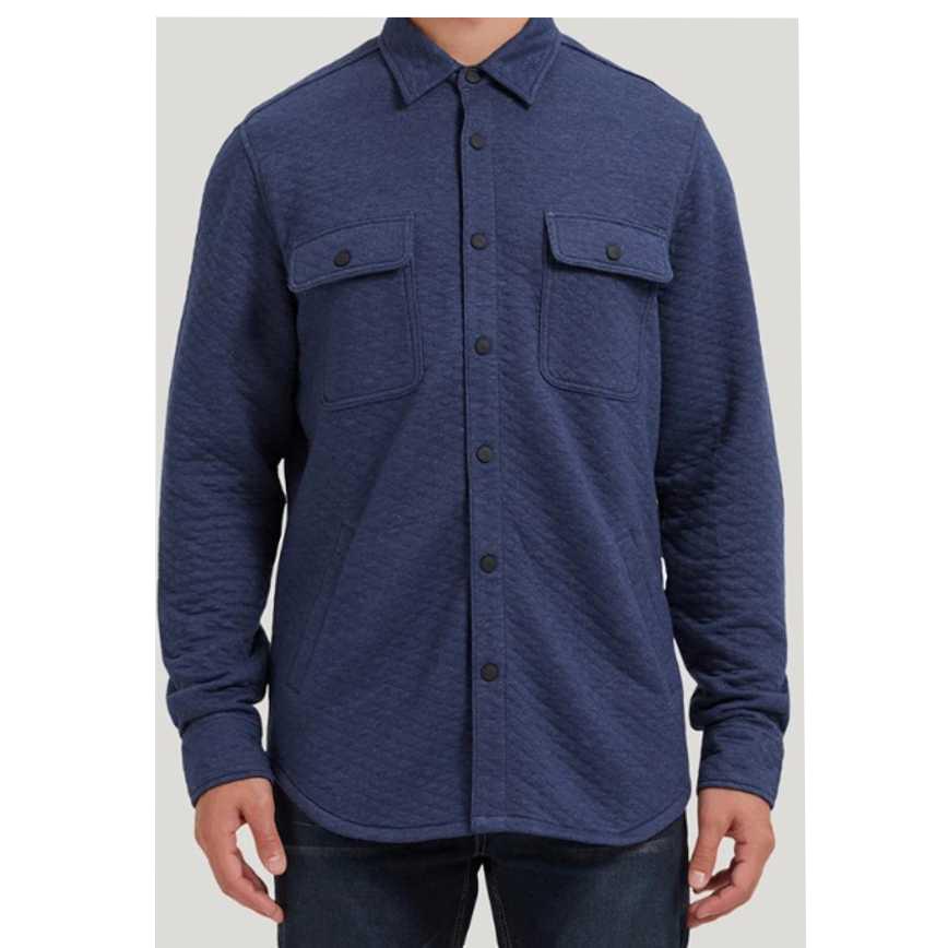 Cloudveil Men's Quilted Knit Shirt Jackets