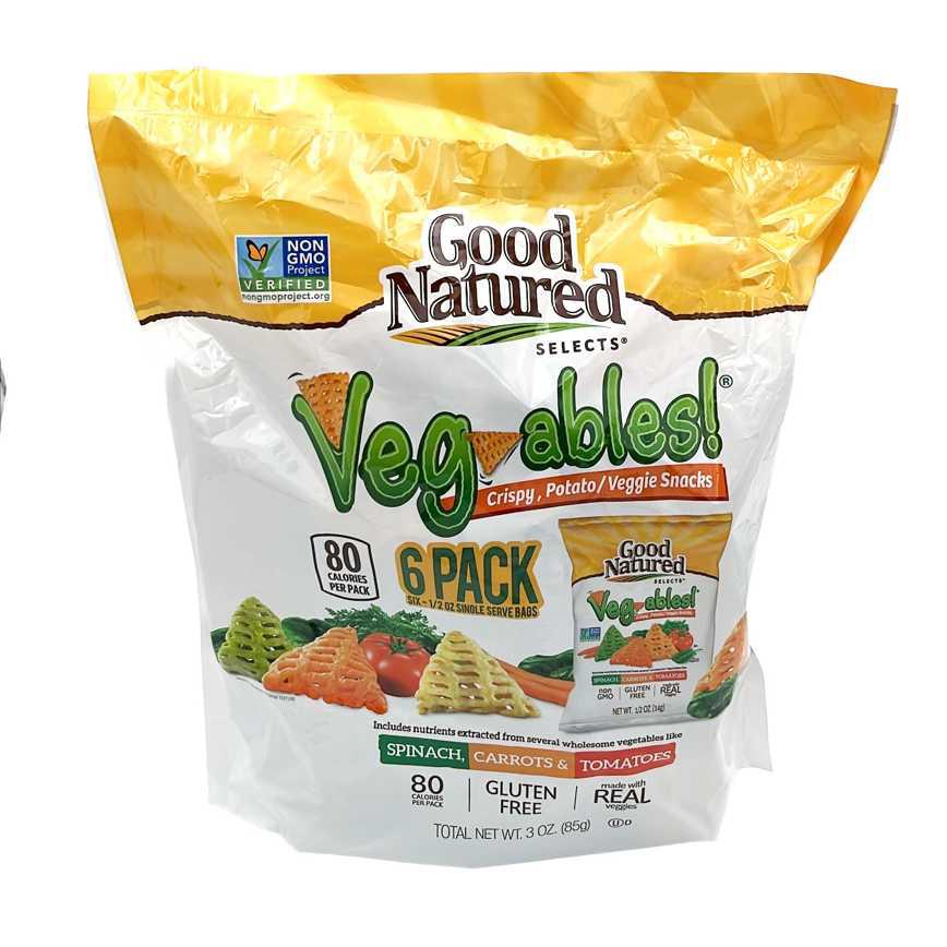 Good Natured Veg-ables Snack Packs 6 ct.