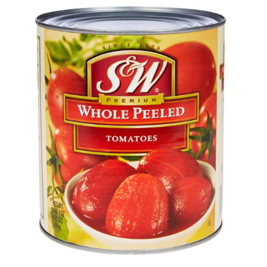 S&W Whole Peeled Tomatoes 102 oz.