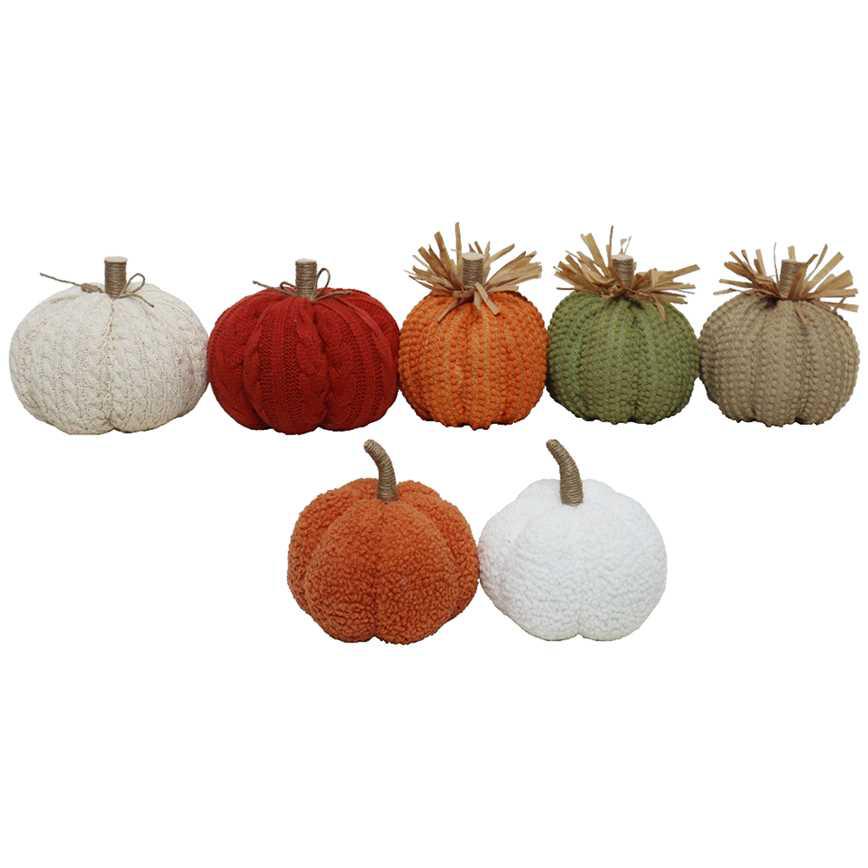 Harvest Fabric Pumpkins