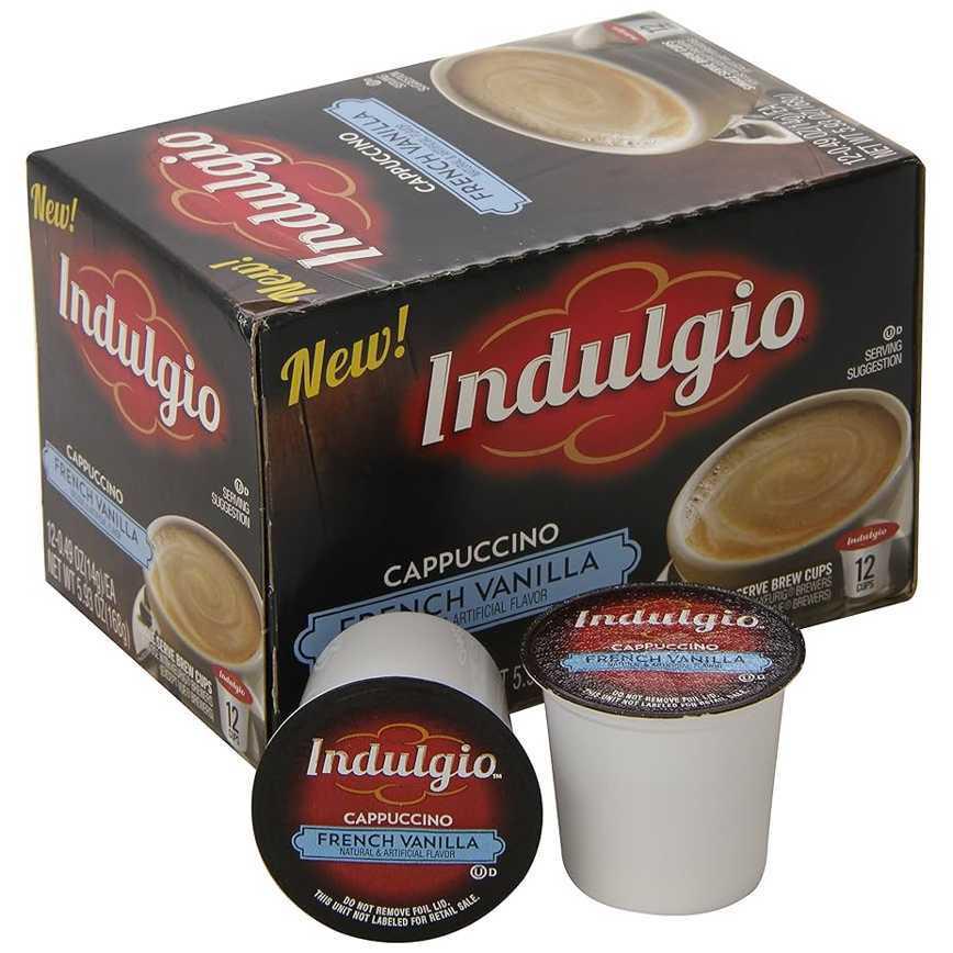 Indulgio Cappuccino French Vanilla 12 ct.