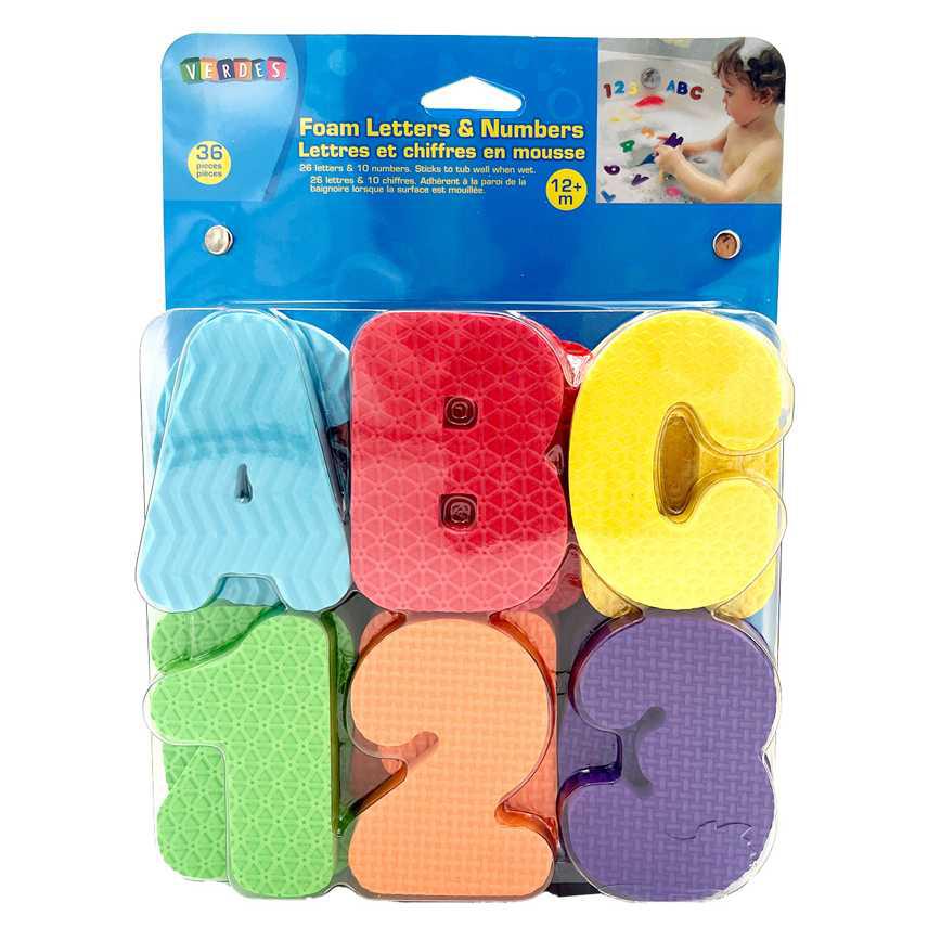 Verdes Foam Spell & Count Set 36 pc.