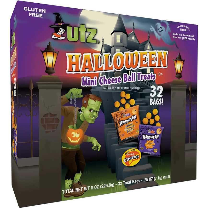 Utz Halloween Mini Cheese Ball Treats 32 ct. 8 oz.