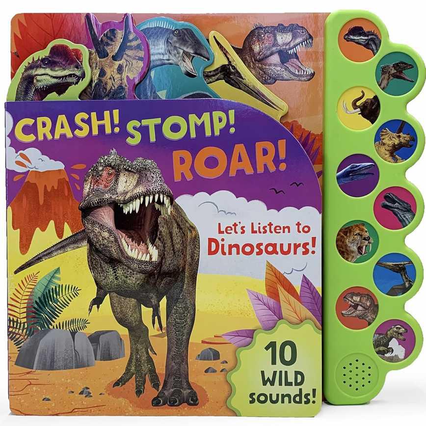 Crash Stomp Roar 10-Button Sound Book