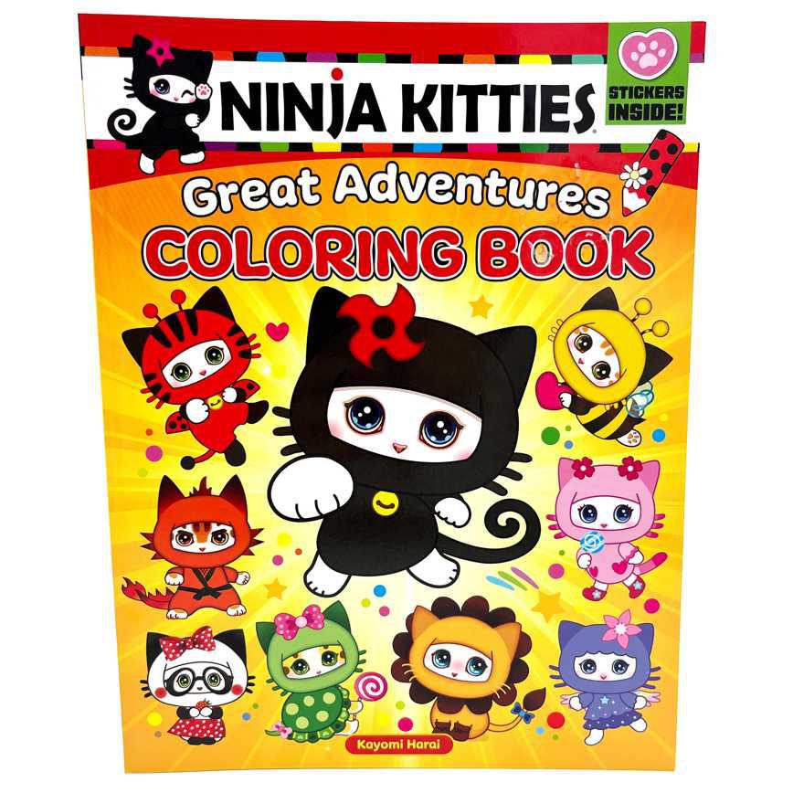 Ninja Kitties Activities Story Books