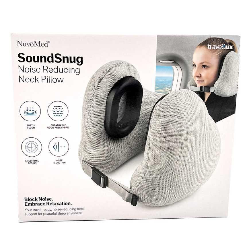 NuvoMed SoundSnug Noise Reducing Neck Pillow - Ollie's Bargain Outlet NuvoMed SoundSnug Noise Reducing Neck Pillow - Ollie's Bargain Outlet