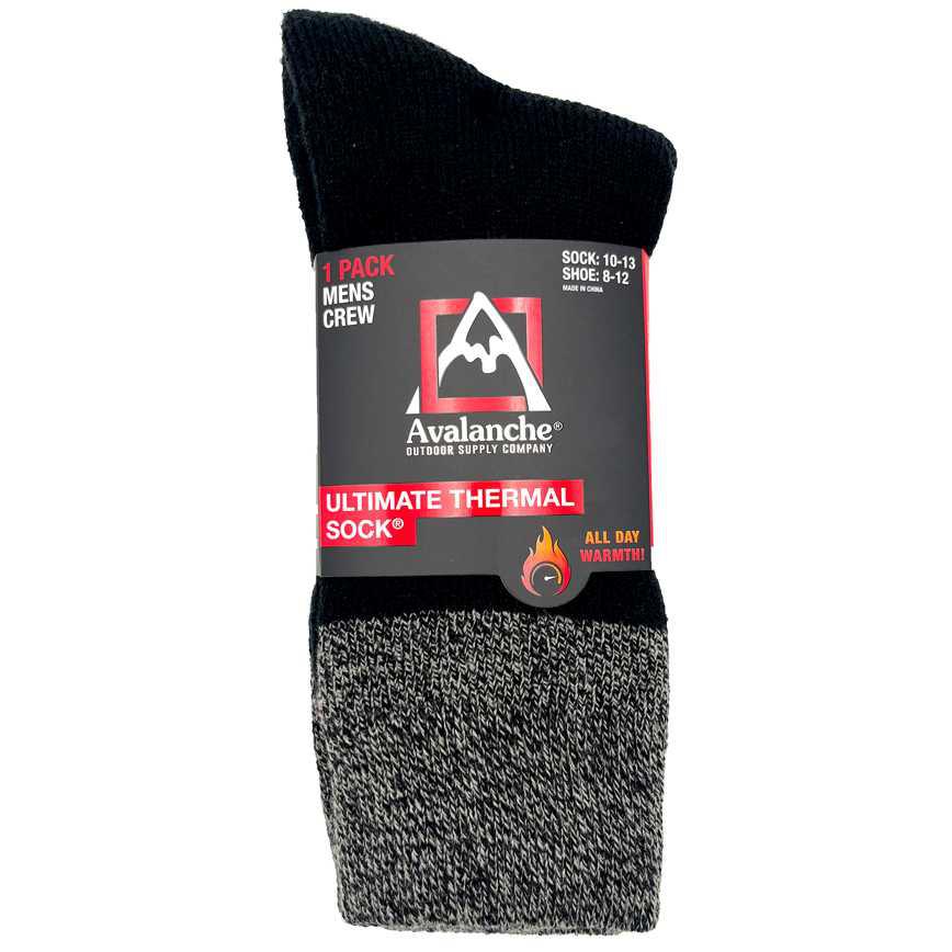Avalanche Men's Ultimate Thermal Socks
