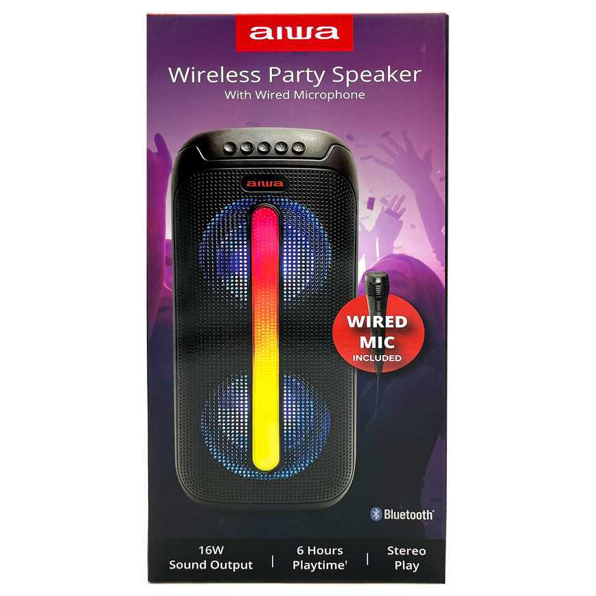 Aiwa Wireless Party Speaker
