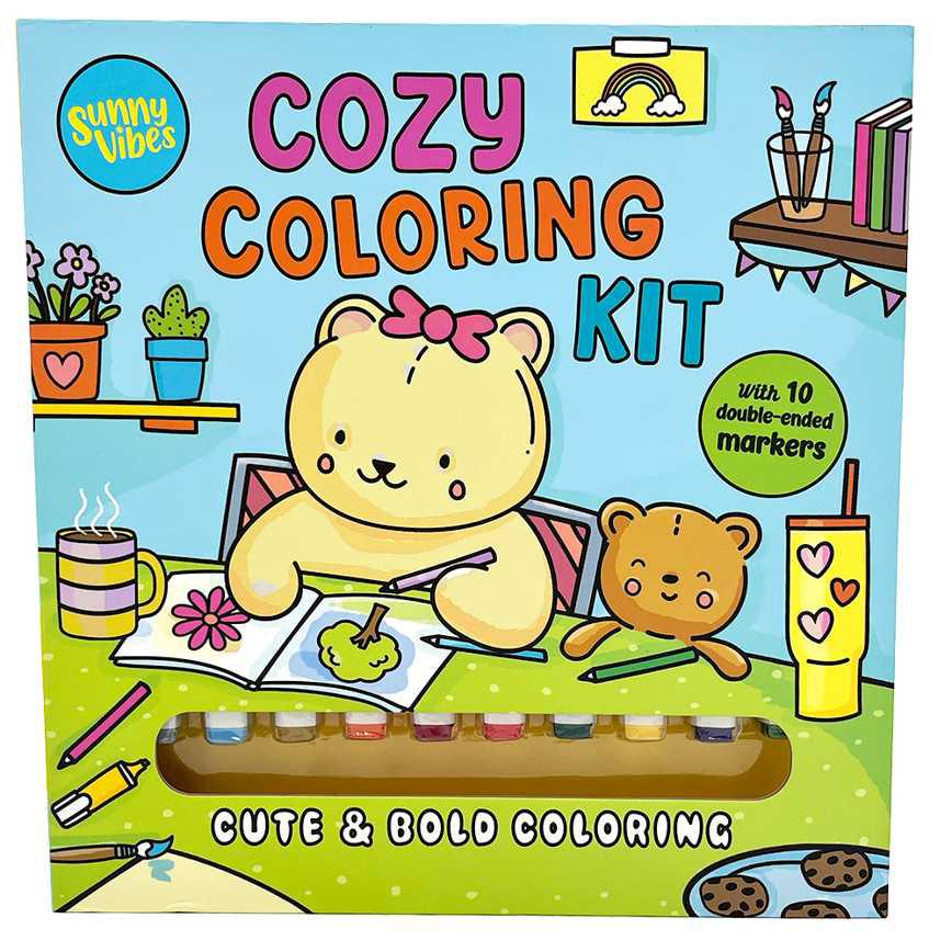 Sunny Vibes Coloring Kits