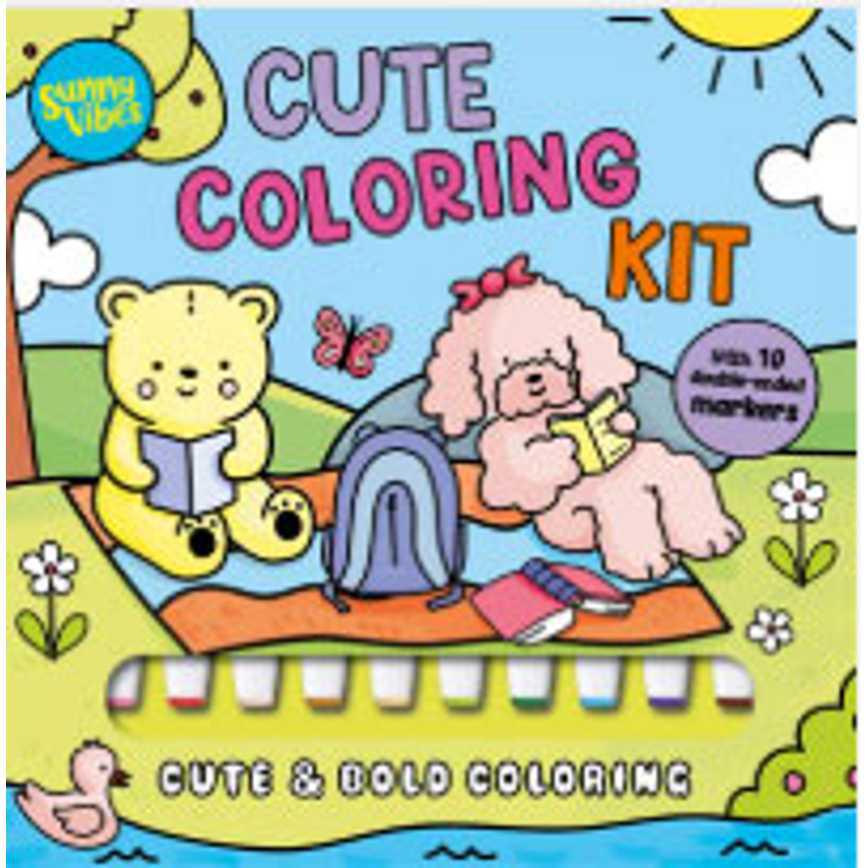 Sunny Vibes Coloring Kits