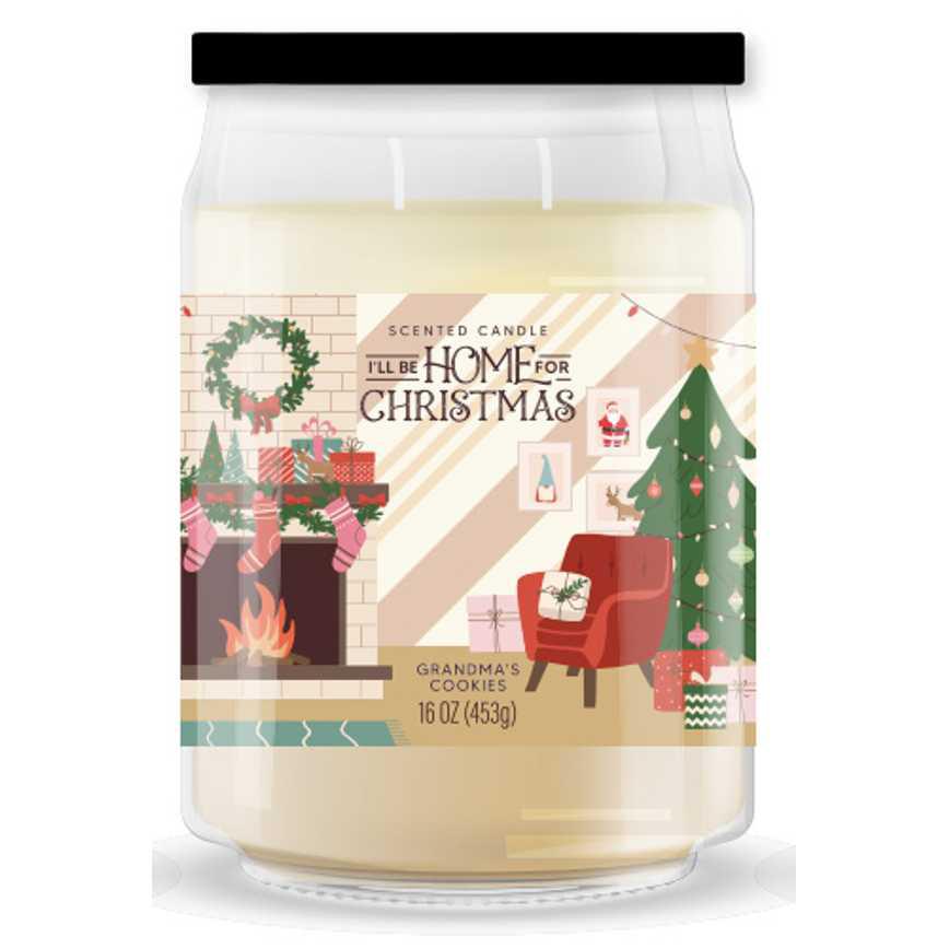 I'll Be Home For Christmas Holiday Scented Candle 16 oz.
