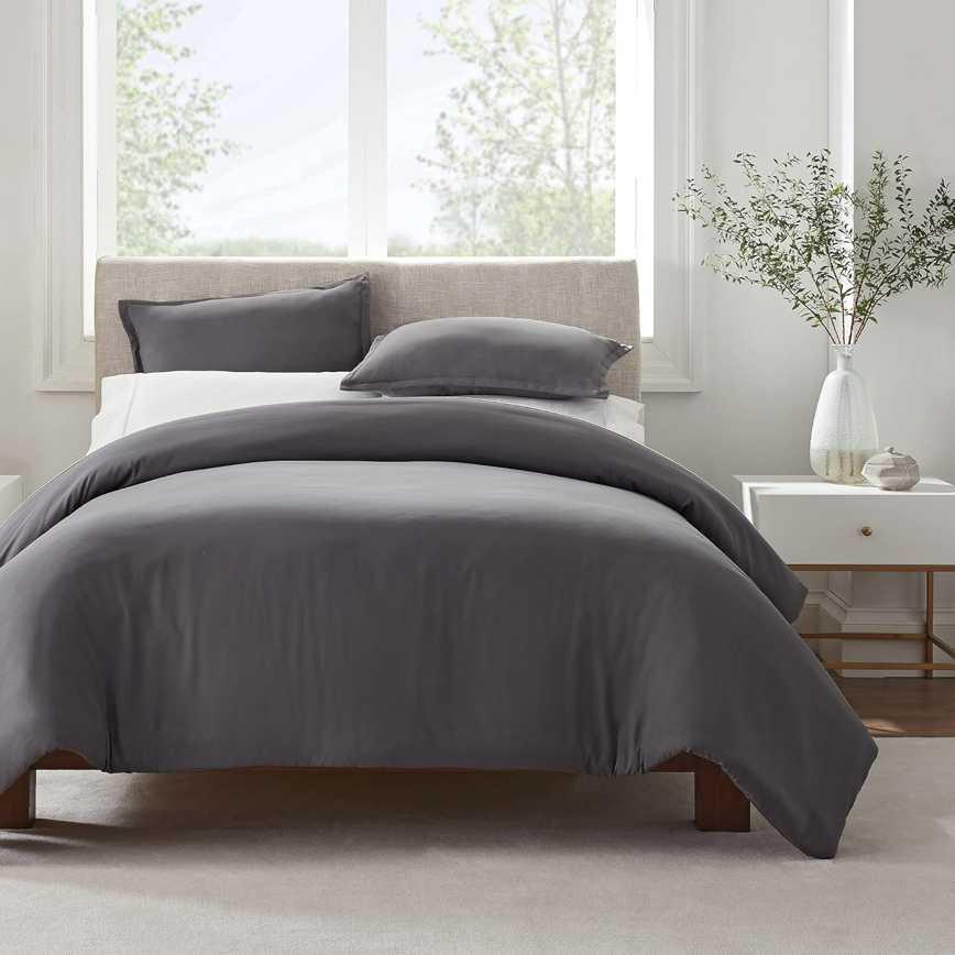 Serta Duvet Set Gray 3 pc.