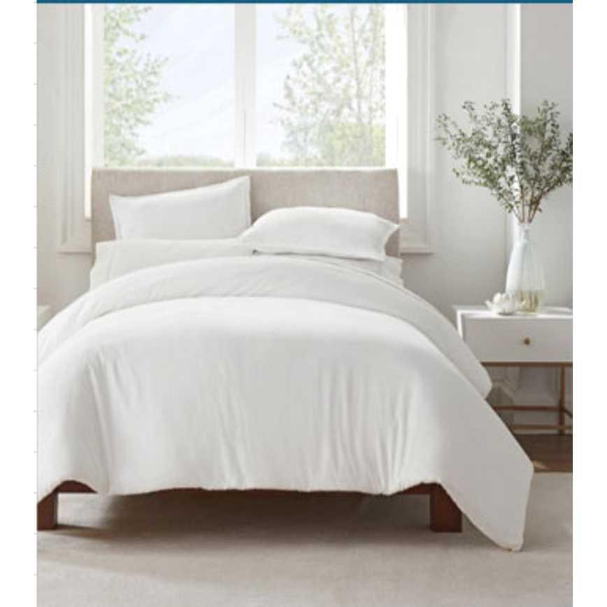Serta Duvet Set White 3 pc.