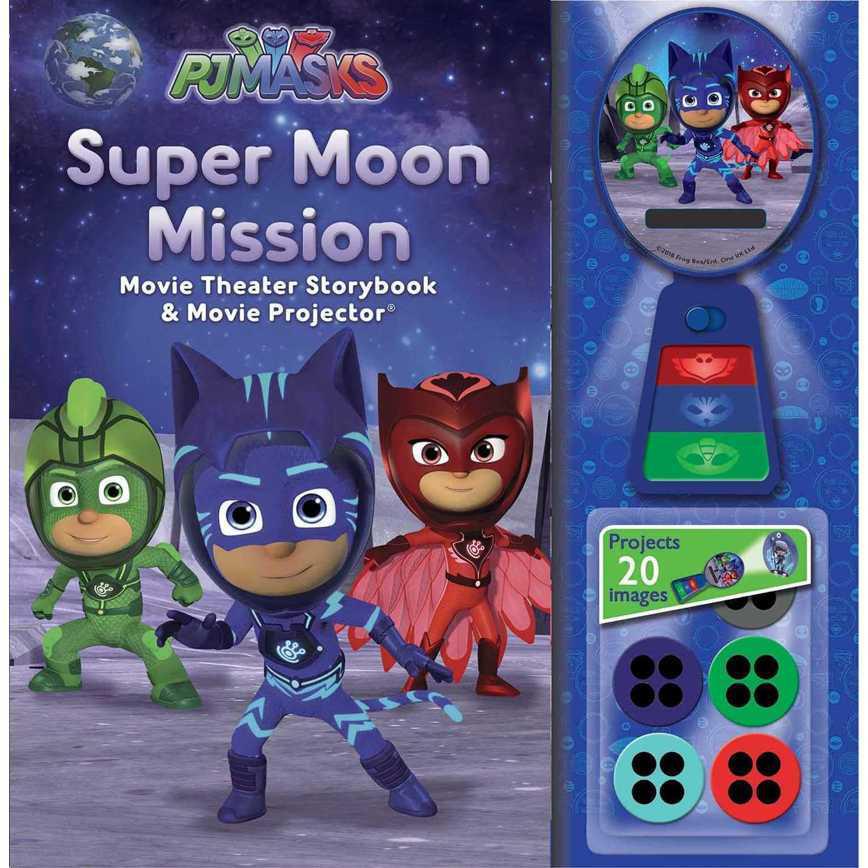 PJ Masks: Super Moon Mission Movie Theater Storybook & Movie Projector