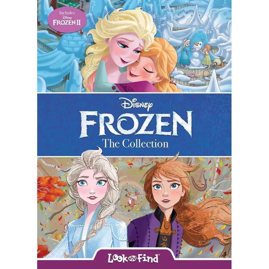Disney Frozen Look & Find Hardcover Book