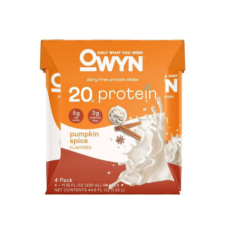 Owyn Protein Shakes Pumpkin Spice 4 pk. 11.15 oz.