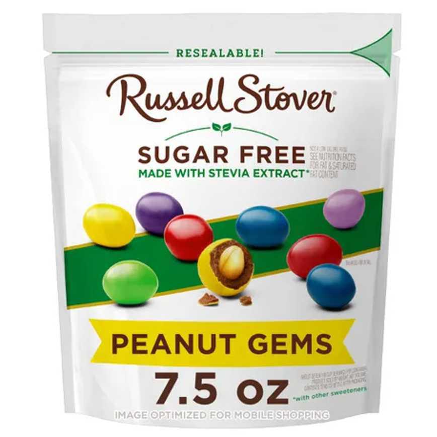 Russell Stover Chocolate Peanut Gems 7.5 oz.