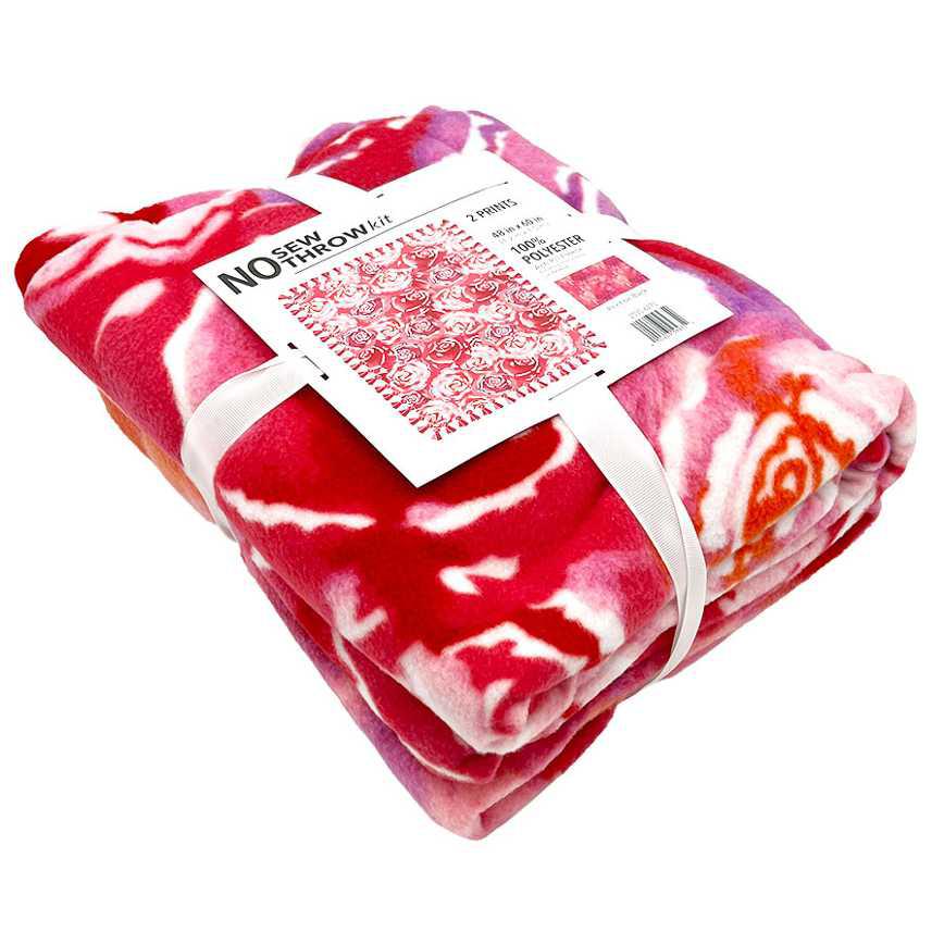 No Sew Throw Kits 48" x 60"