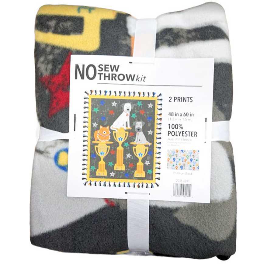 No Sew Throw Kits 48" x 60"