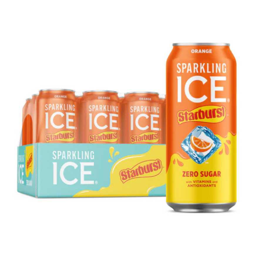 Sparkling Ice Starburst Orange 12 pk. 16 oz.