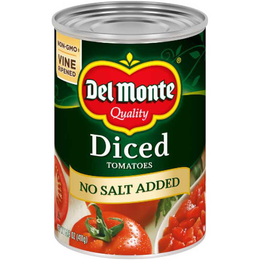 Del Monte Peeled &amp; Diced Tomatoes 14.5 oz.