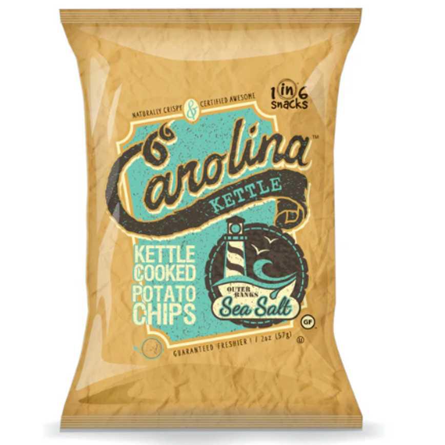 Carolina Kettle Chips Outer Banks Sea Salt 5 oz.