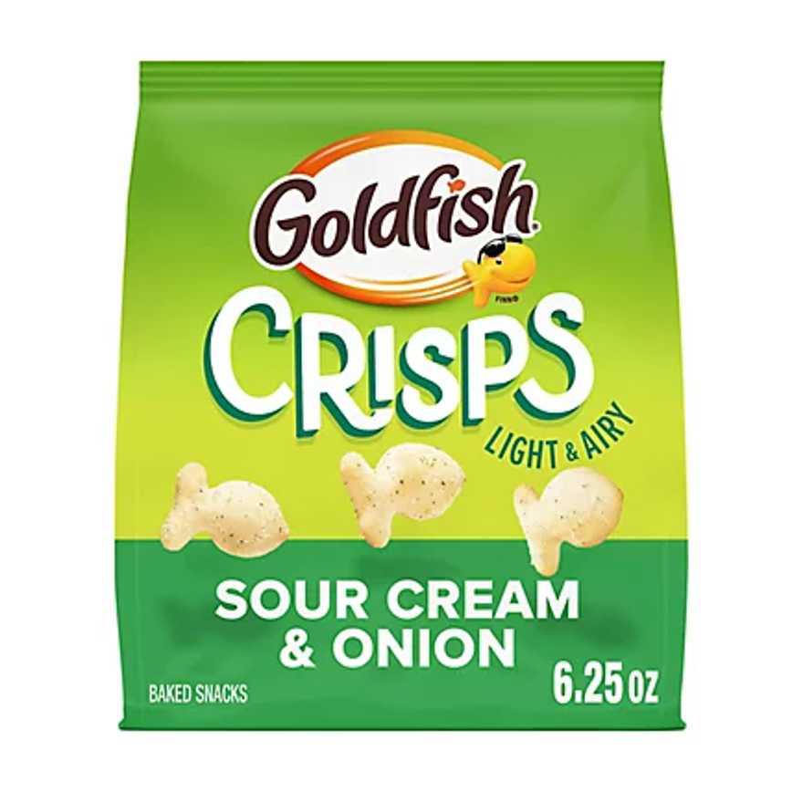 Goldfish Crisps Sour Cream & Onion 6.25 oz.