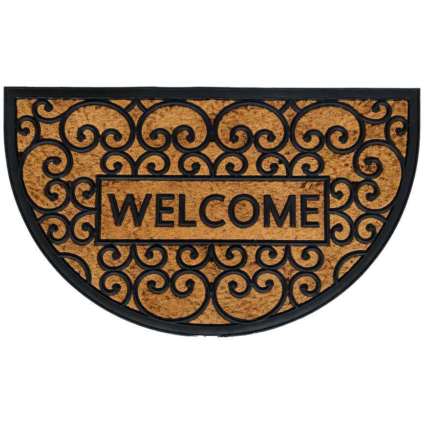 Panama Coir &amp; Rubber Door Mat 18" x 30"