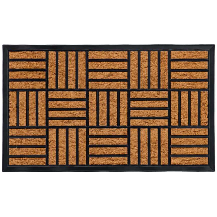 Panama Coir & Rubber Door Mat 18" x 30"
