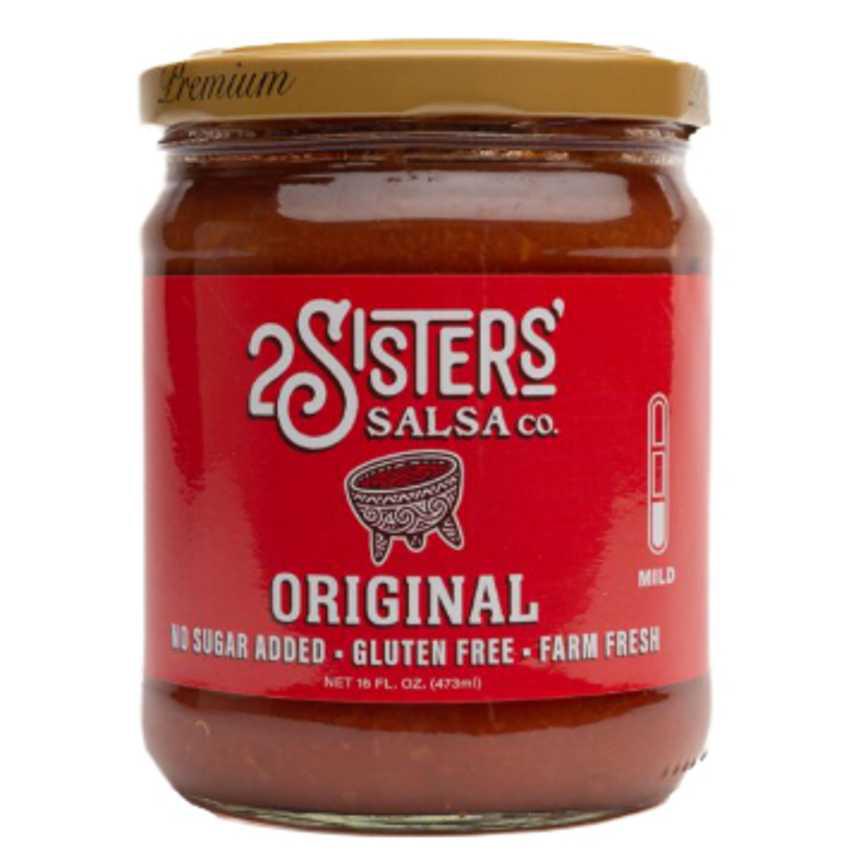 2 Sisters' Salsa Co. Original Salsa 16 oz.