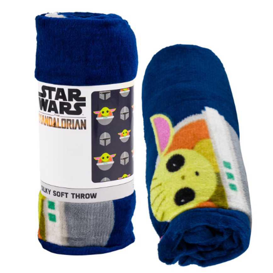 Star Wars Baby Yoda Silk Throw 40" x 50"