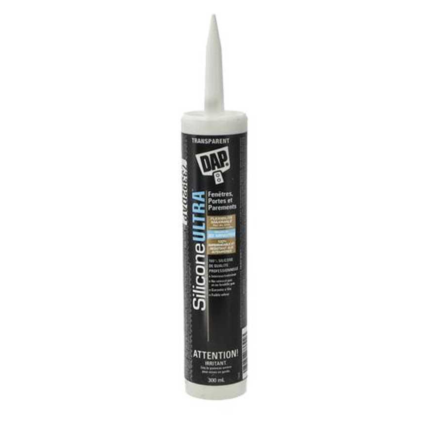 DAP Clear Silicone Sealant 10 oz.