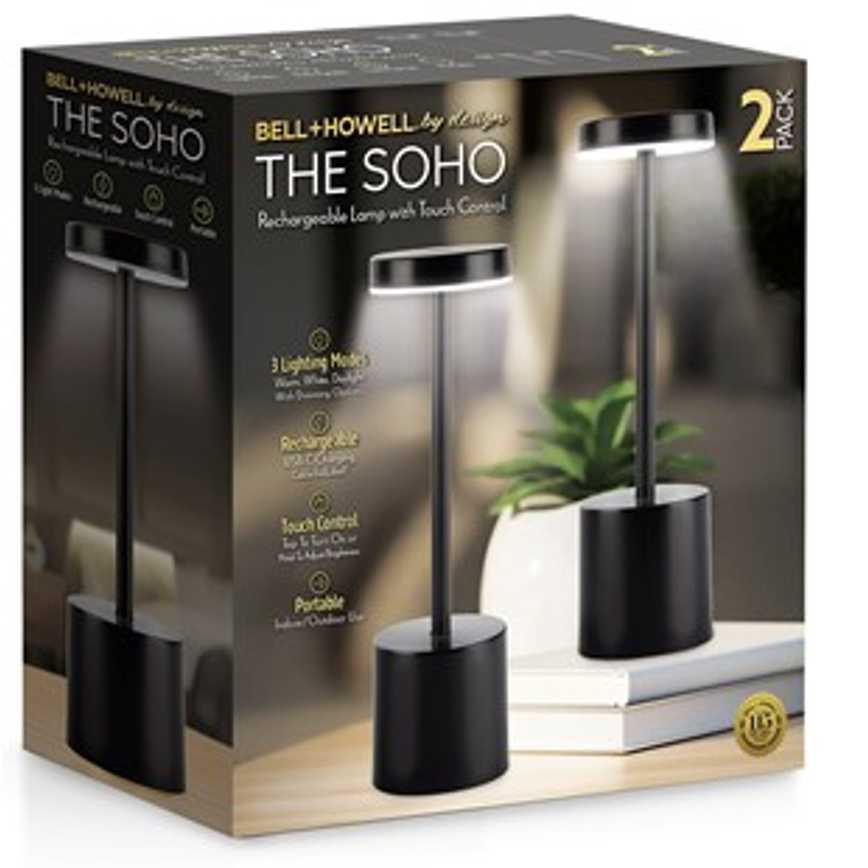 As Seen On TV Rechargeable Mini Lamps 2 pk.