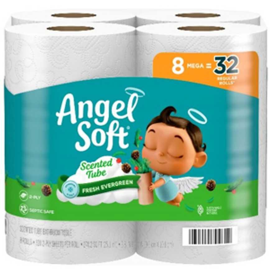 Angel Soft Toilet Paper 8 pk.