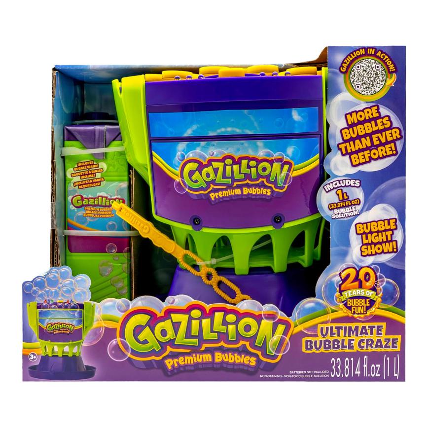 Gazillion Bubbles Ultimate Bubble Craze