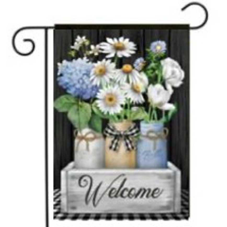 Spring Garden Flag 12" x 18"