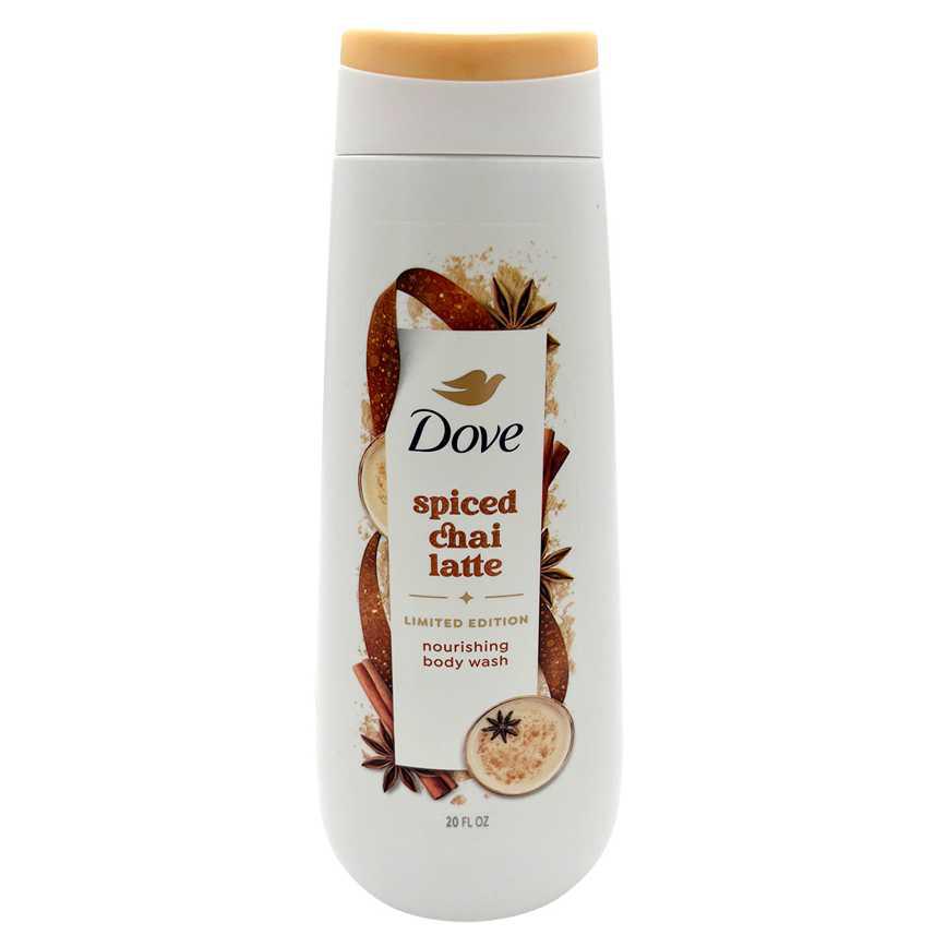 Dove Body Wash Spiced Chai Latte 20 oz.