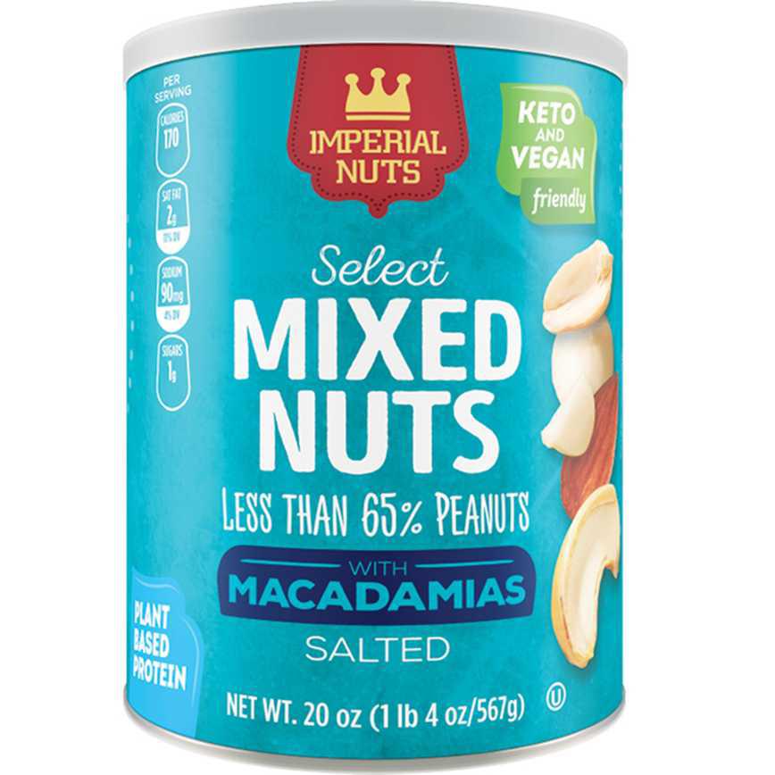 Imperial Nuts Select Mixed Nuts With Macadamias 20 oz.